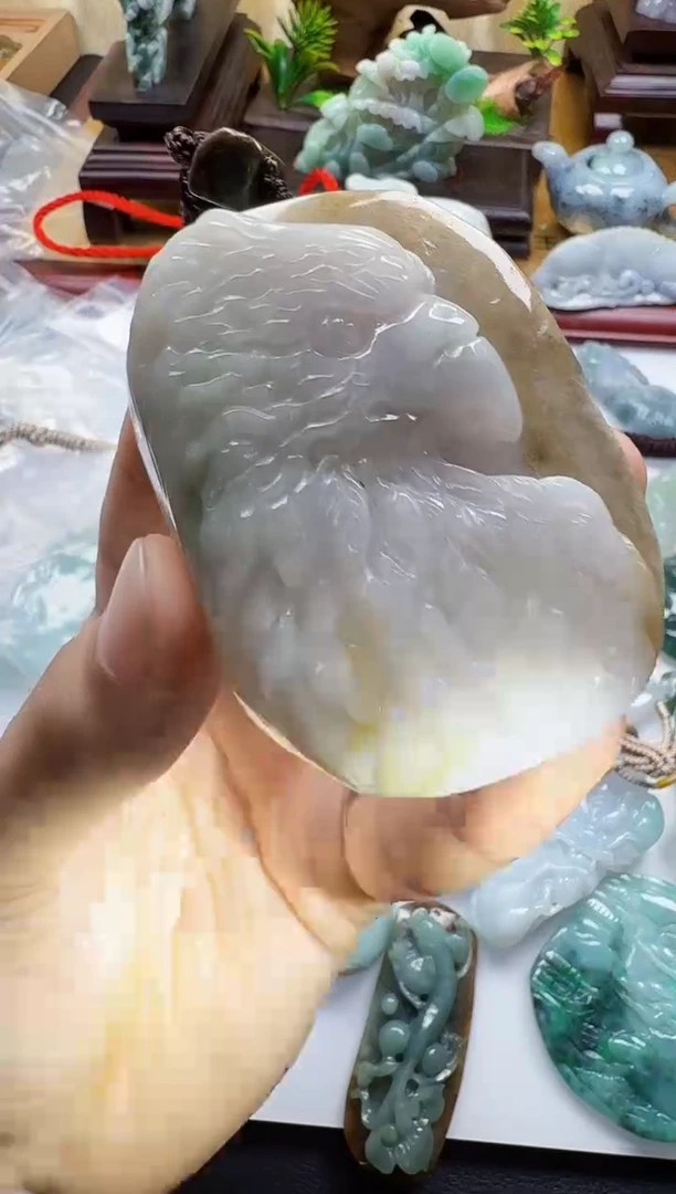 吊坠(不含链)未镶嵌翡翠1