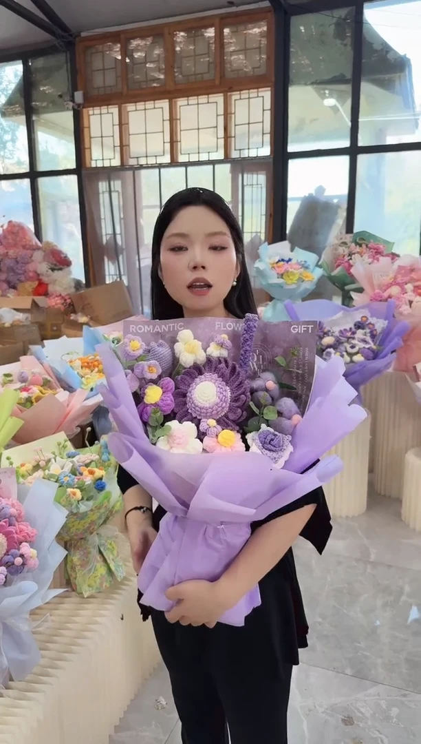 非遗手工定制花束，孤品清仓！！
