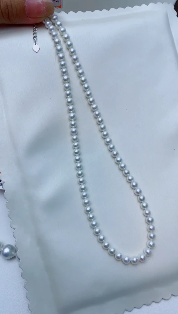 淡水珍珠未镶嵌颈饰W12