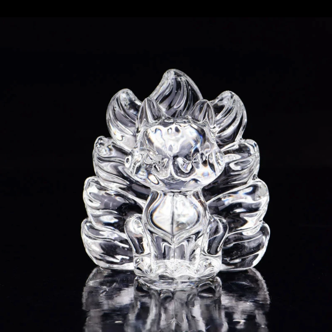 【SRT】创意桌面摆件透明九尾狐送闺蜜生日礼物设计装饰品