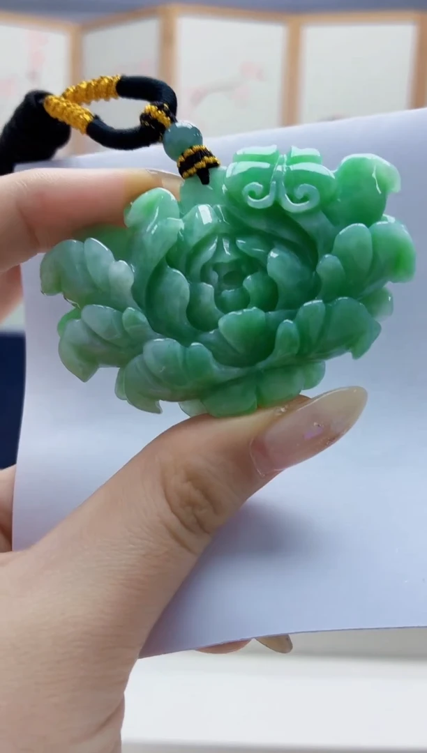 未镶嵌定制翡翠5060jw-毛货挂件98