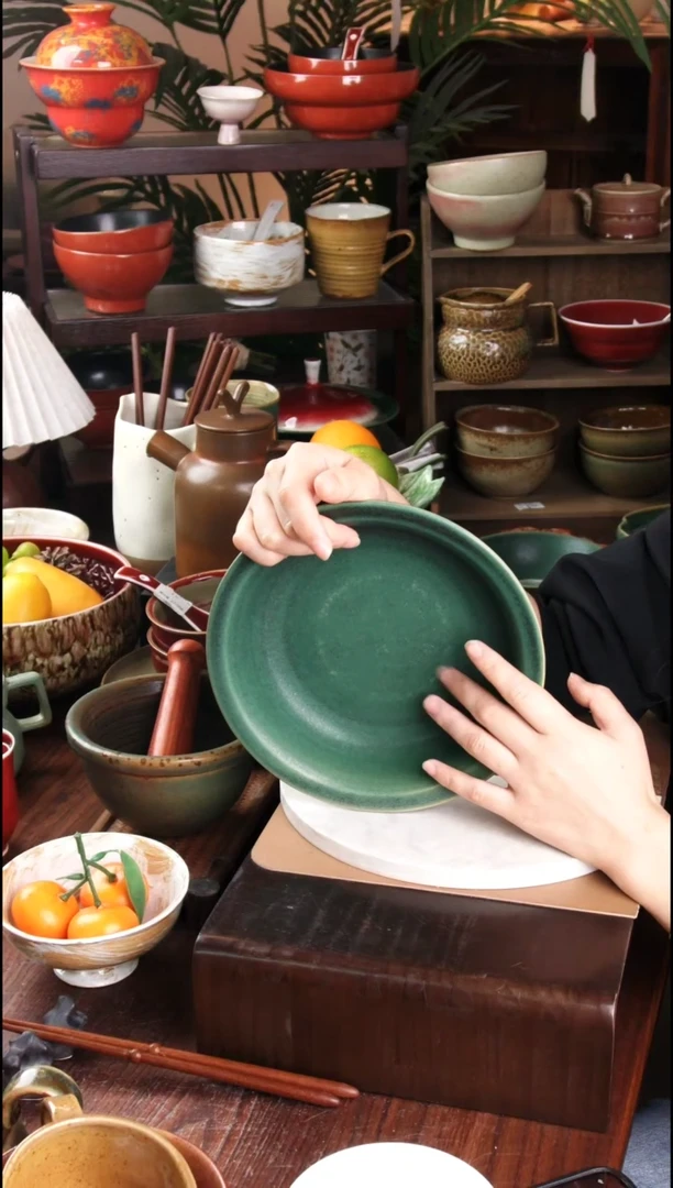 碗微瑕景德镇手工高温餐具1888