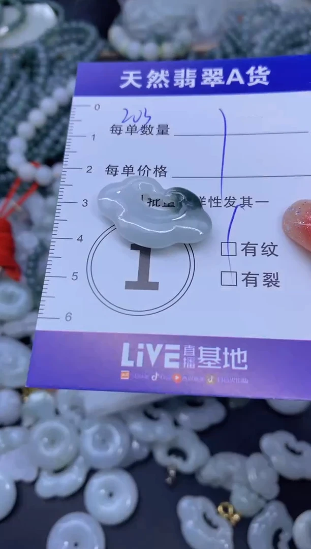 颈饰未镶嵌翡翠天然翡翠A货批量多样性发一件