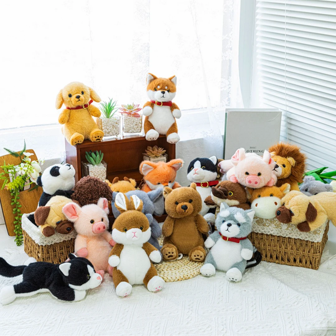 新款 Palm Treasure掌中宝毛绒公仔   坐款