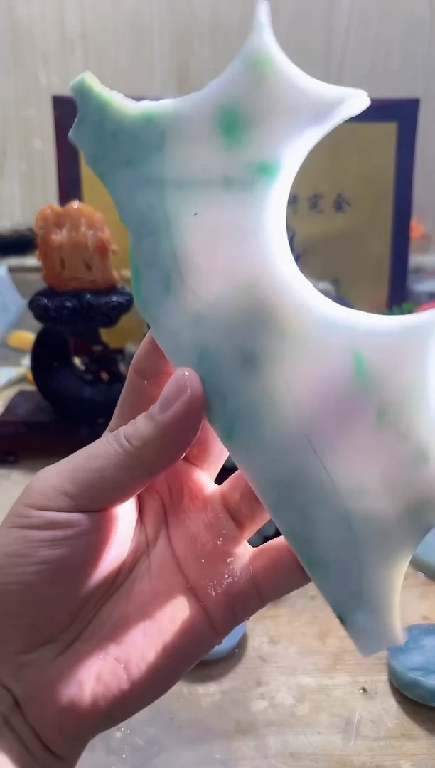 颈饰未镶嵌翡翠A货常星5166