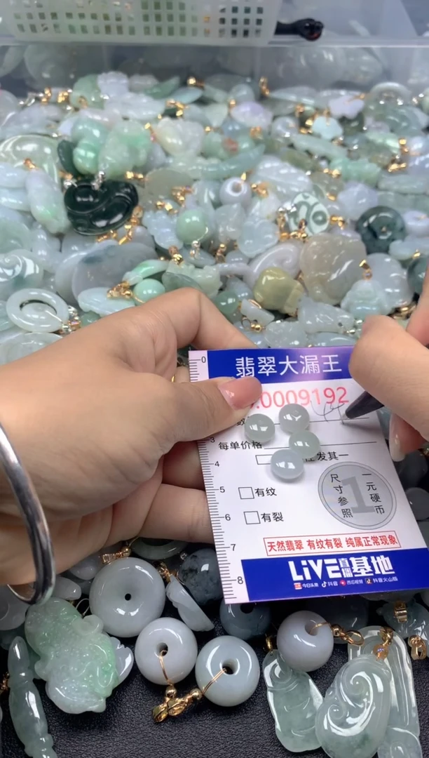 颈饰未镶嵌翡翠9192