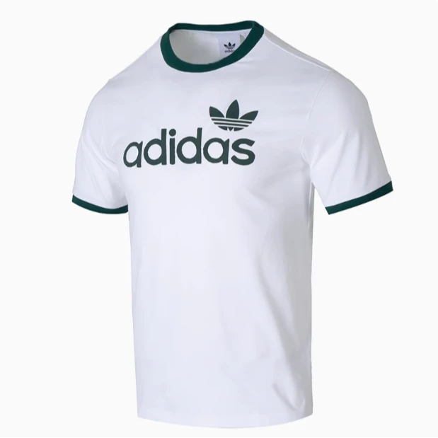 adidas阿迪/男子SIMPLETEE针织无领T恤JC8371