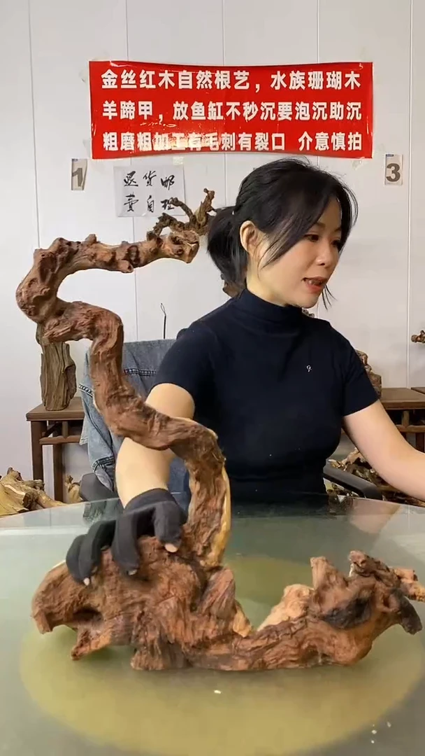 香榧木嘉****艺金丝红木 羊蹄甲