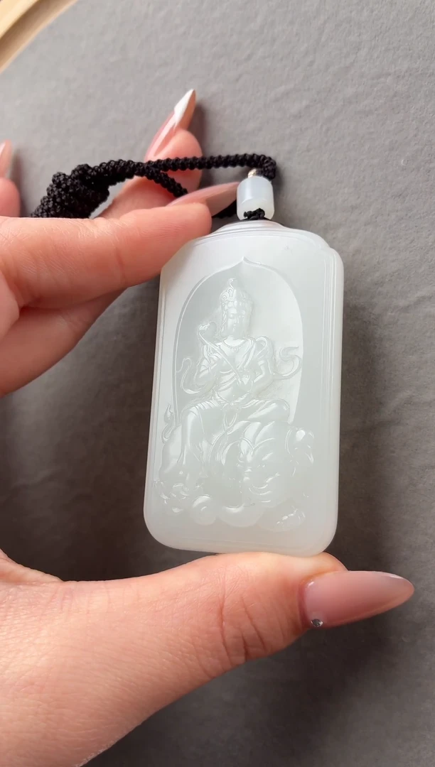 未镶嵌和田玉挂件111普贤菩萨本命佛守护佛