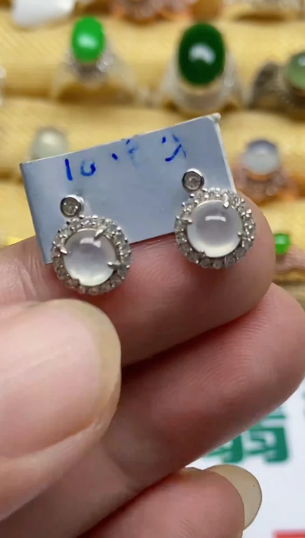 【闪购商品】翡翠戒指银S925镶嵌0000