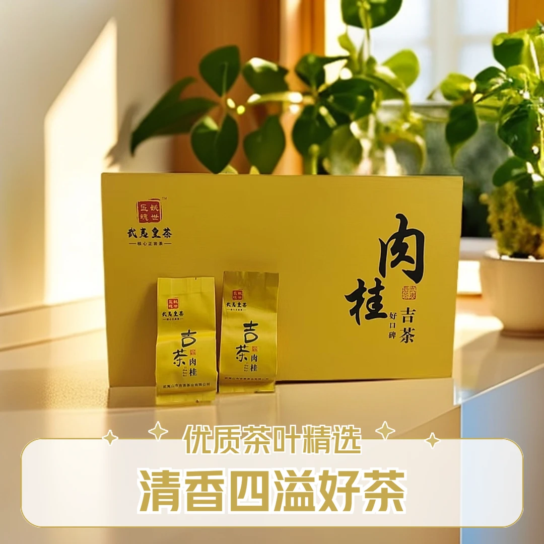 【三阳开泰】福建武夷山核心产区桂皮香浓郁岩茶 肉桂礼盒装250克