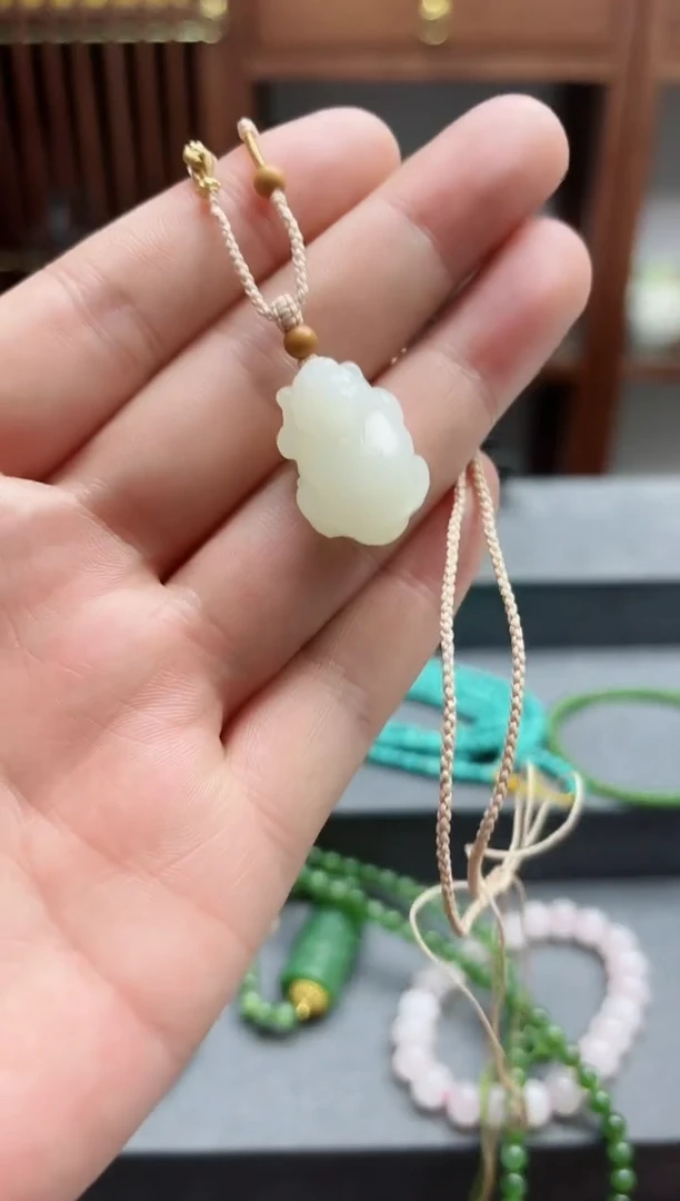 【闪购商品】和田玉吊坠未镶嵌和田玉貔貅吊坠 XY