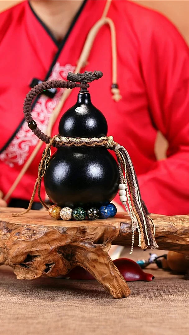 【闪购商品】22—光岳葫天然大漆酒葫芦不含漆珠