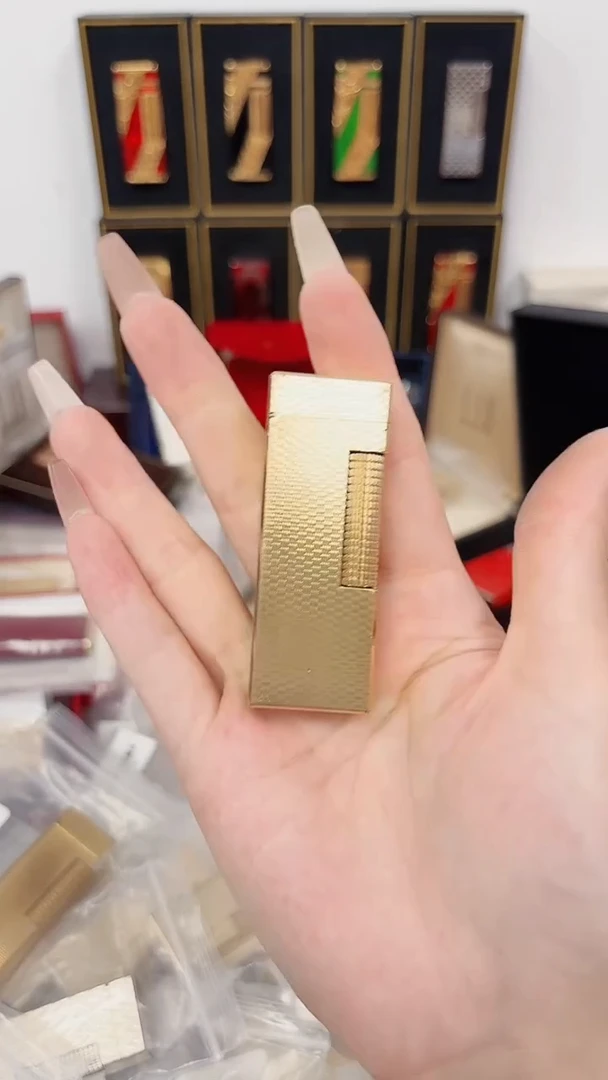 纯铜012登家四代金色编织纹