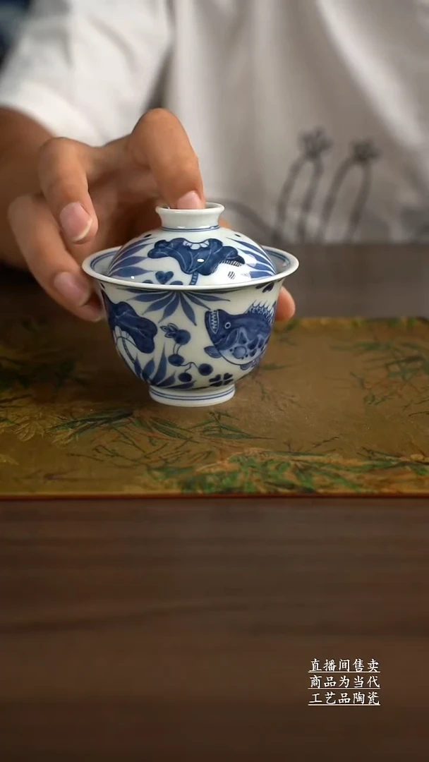 瓷片景德镇手工陶瓷茶具
