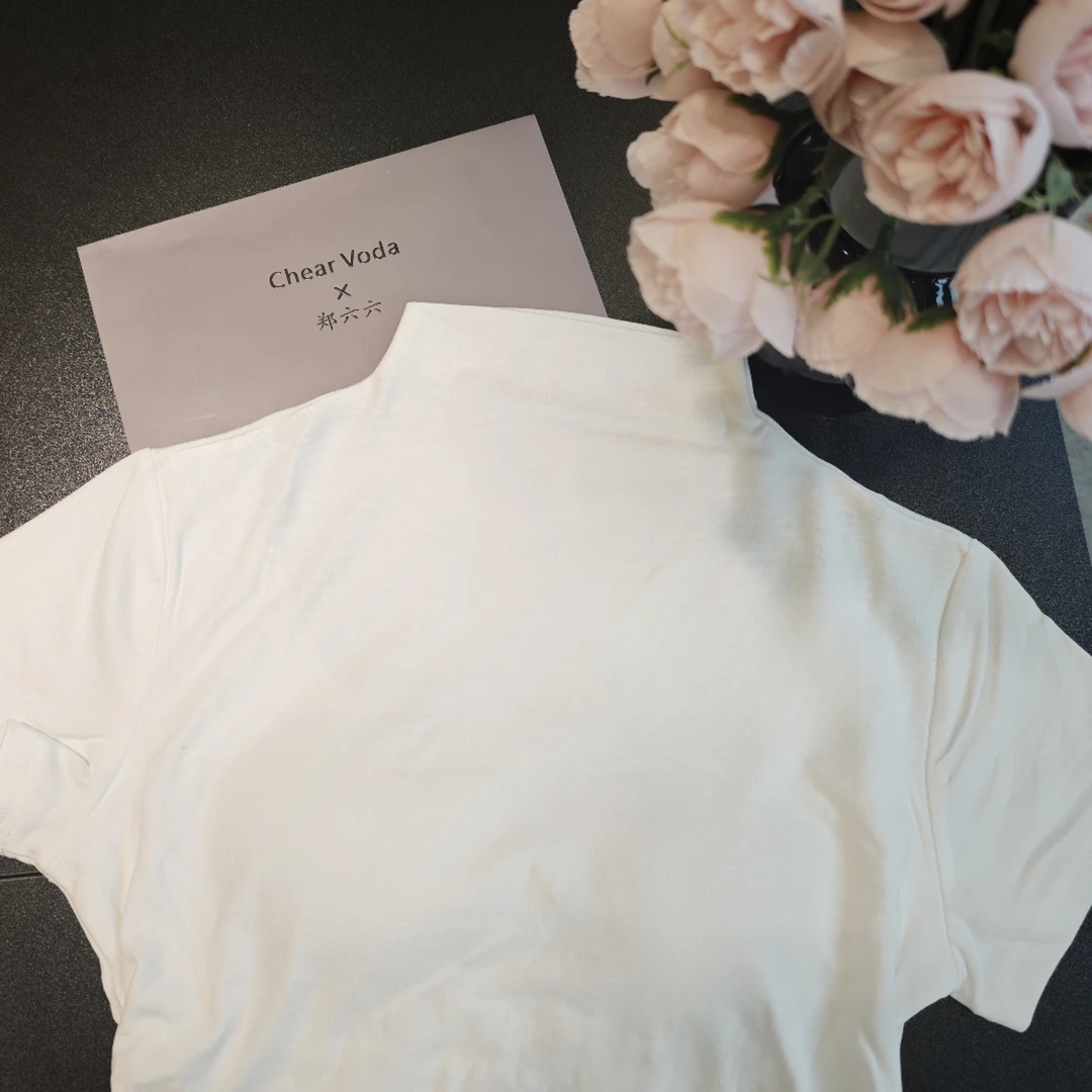 秋季宽松百搭休闲女款纯色减龄加绒T恤4302