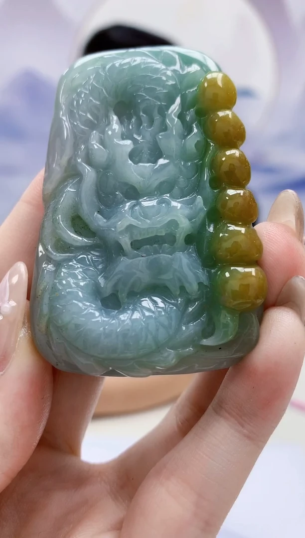 定制翡翠未镶嵌4969jw-毛货挂件31