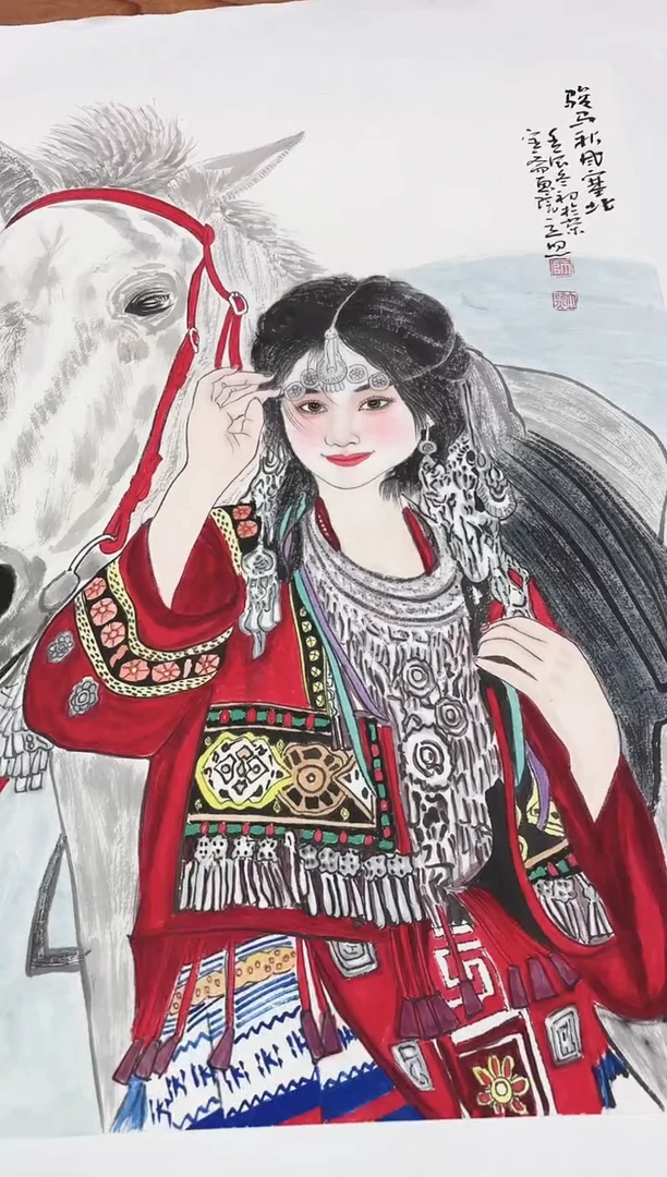 国画师立照老师国画作品
