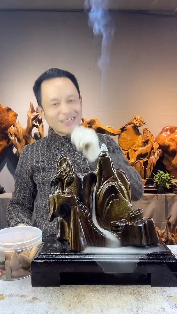 金丝楠黑*小叶桢楠随行摆件22