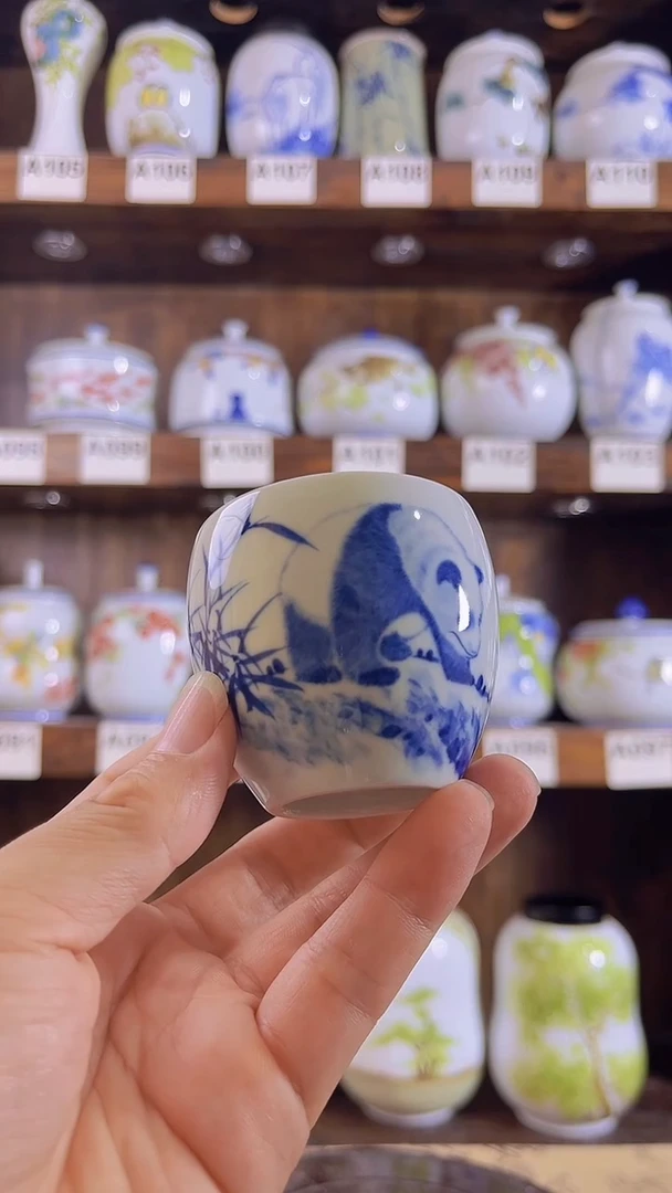 迎君陶瓷纯手工手绘