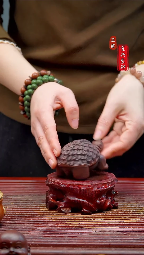 紫砂茶宠宜兴紫砂茶宠摆件