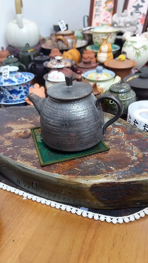 【茶瓷物语】陶泥茶壶