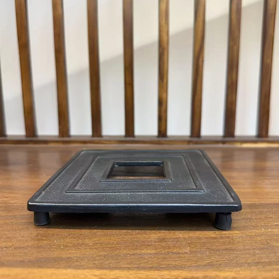 回纹壶垫   纯手工  铸铁壶  生铁壶  烧水壶 铁壶