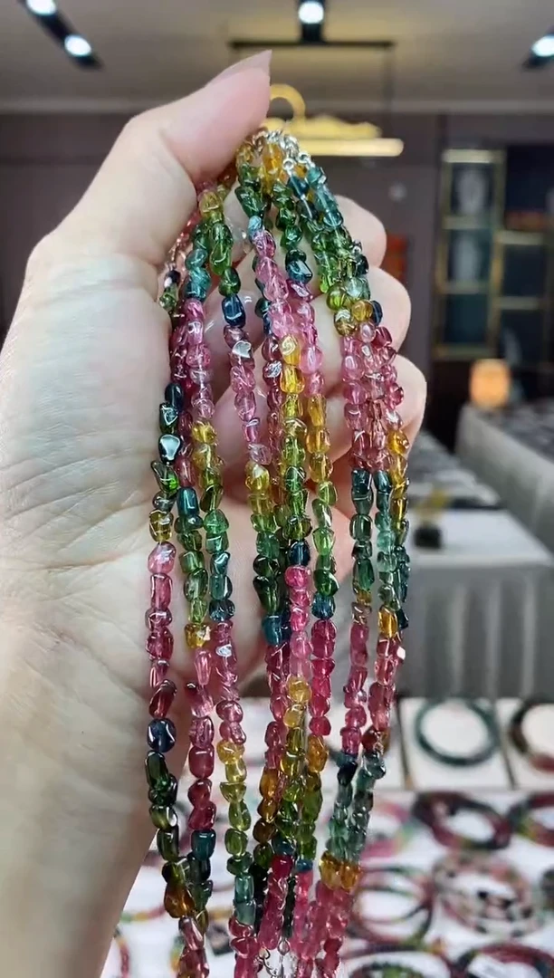 【闪购商品】碧玺随型单圈手链未镶嵌（多样性发一条）hon