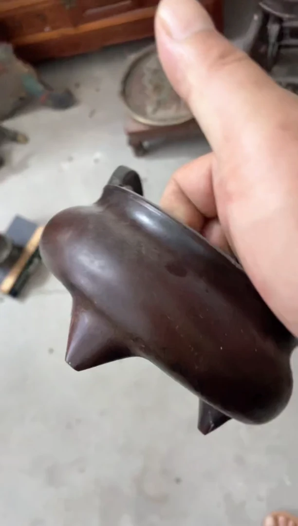 木 潘家士大院香木摆件