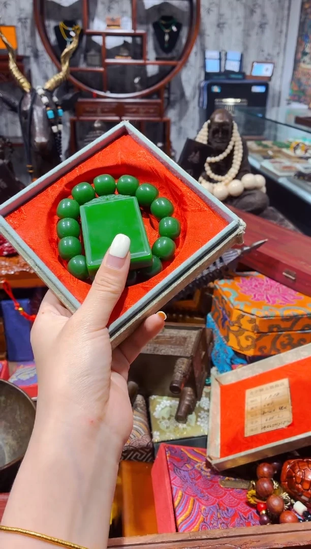 未镶嵌和田玉挂件慧心直播精品推荐