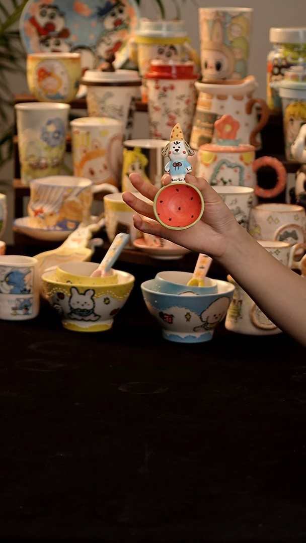 其他景德镇釉下彩手绘设计师款陶瓷