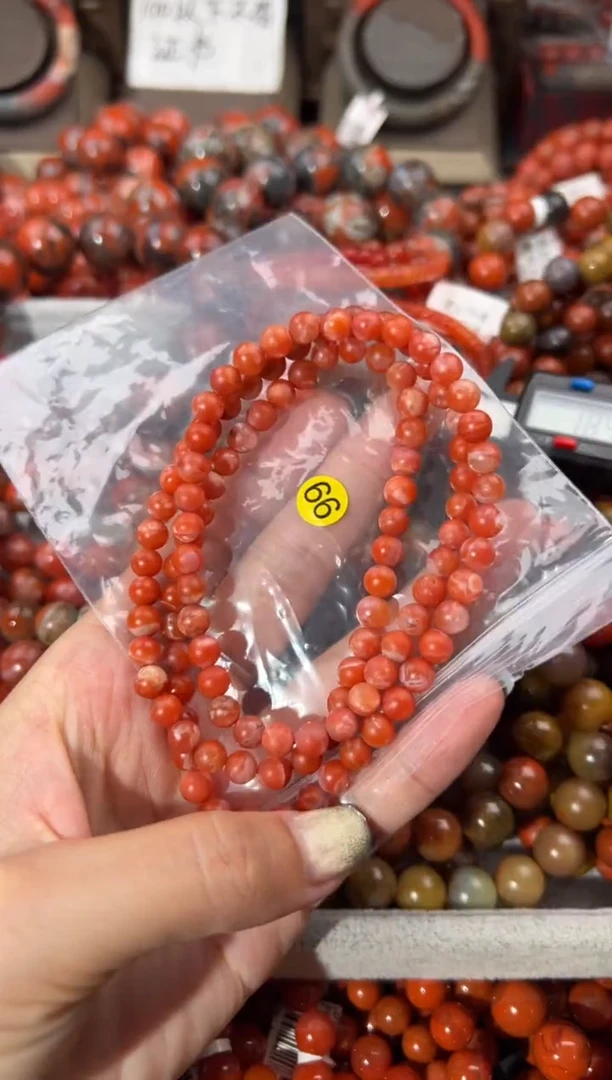 未镶嵌手串南红玛瑙6
