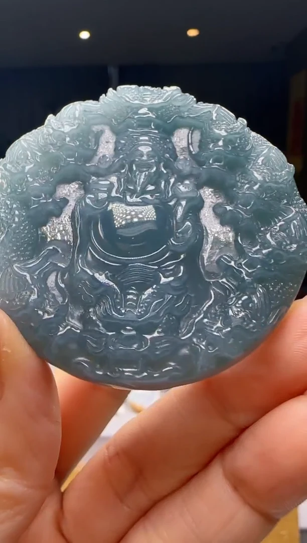 颈饰未镶嵌翡翠多样性发其一YJ@@60B7J07093