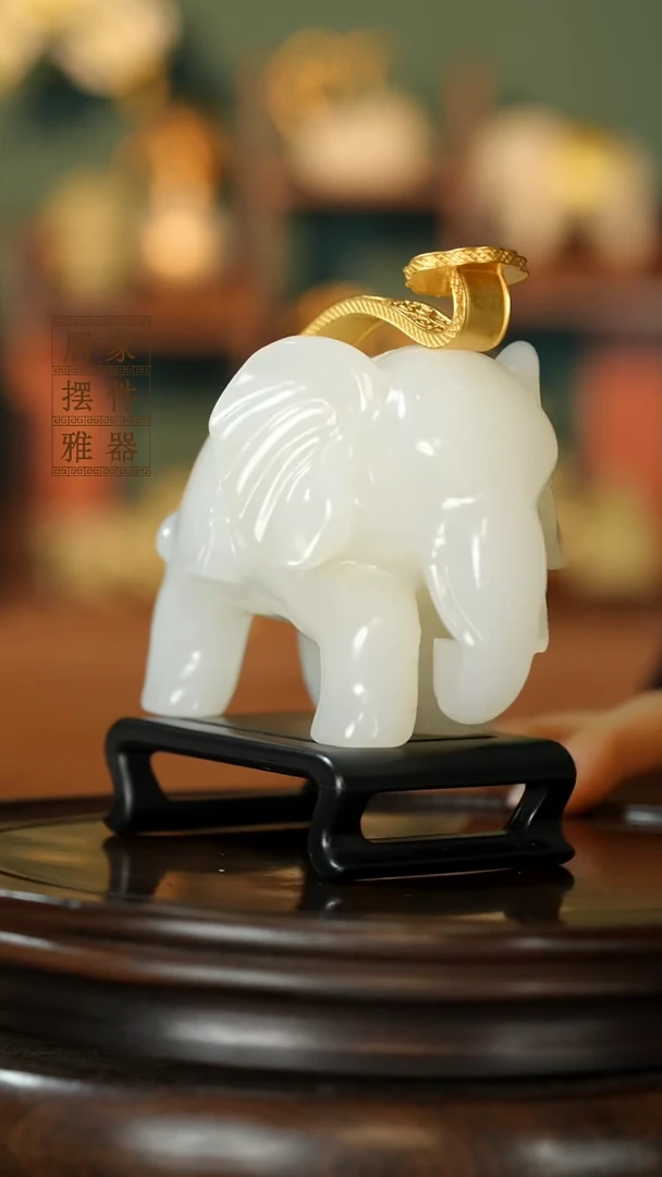 玉《吉祥如意象》摆件