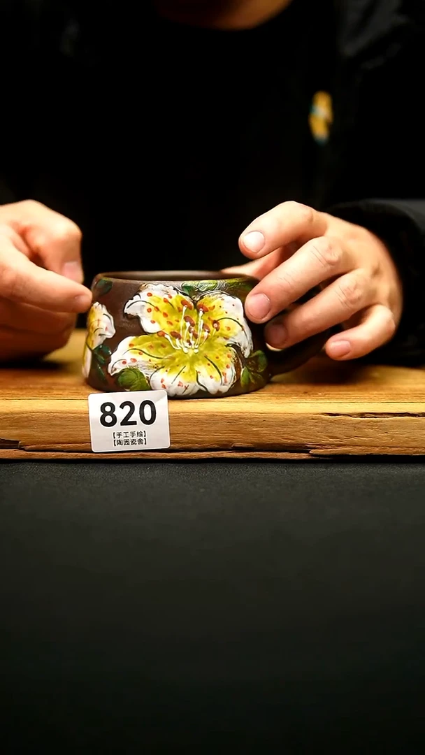 @@陶园瓷舍@@纯手工手绘@高温釉下彩