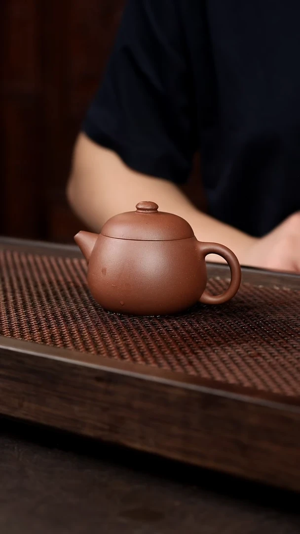 茶壶紫砂1-1宽口文旦
