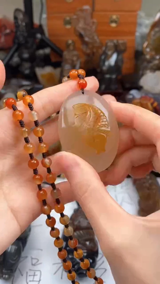 【闪购商品】玛瑙/玉髓颈饰未镶嵌AA