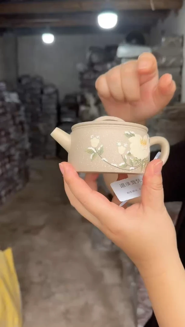 茶壶紫砂紫砂茶壶汉瓦