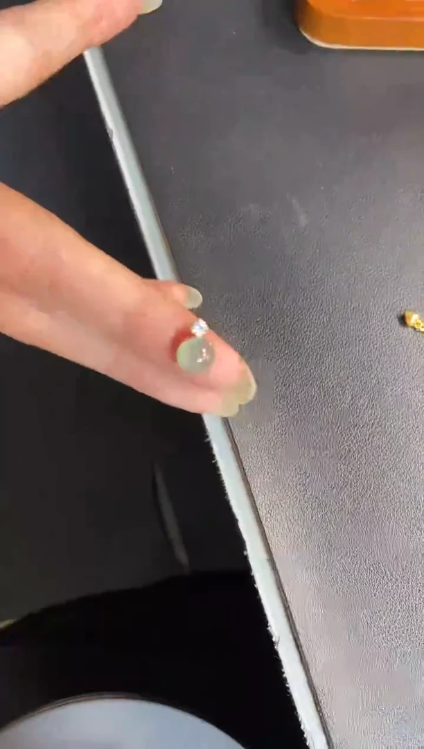 吊坠(不含链)银S925镶嵌翡翠1