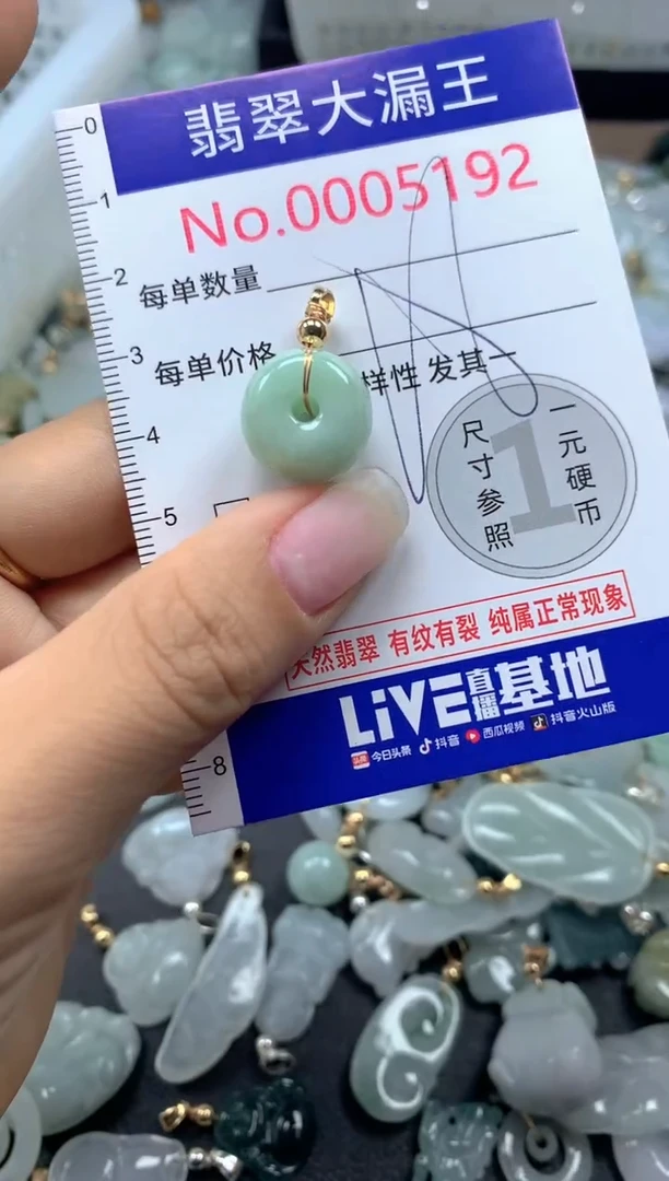 颈饰未镶嵌翡翠5192