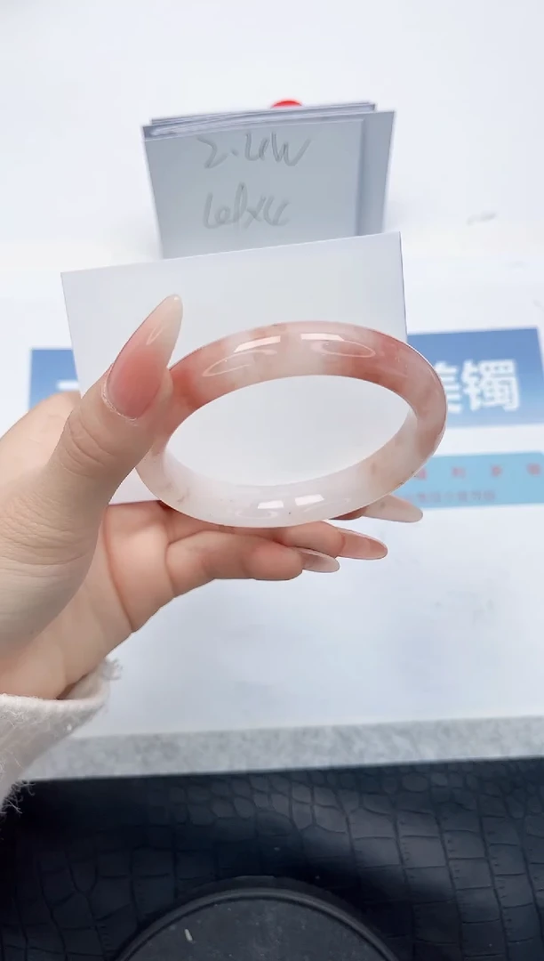 【闪购商品】石英质玉手镯未镶嵌L295-58.5