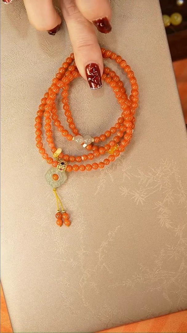 【闪购商品】南红玛瑙手链未镶嵌手串