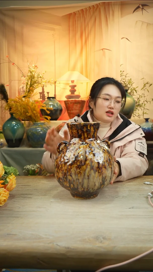 高26口10陶瓷花瓶花器