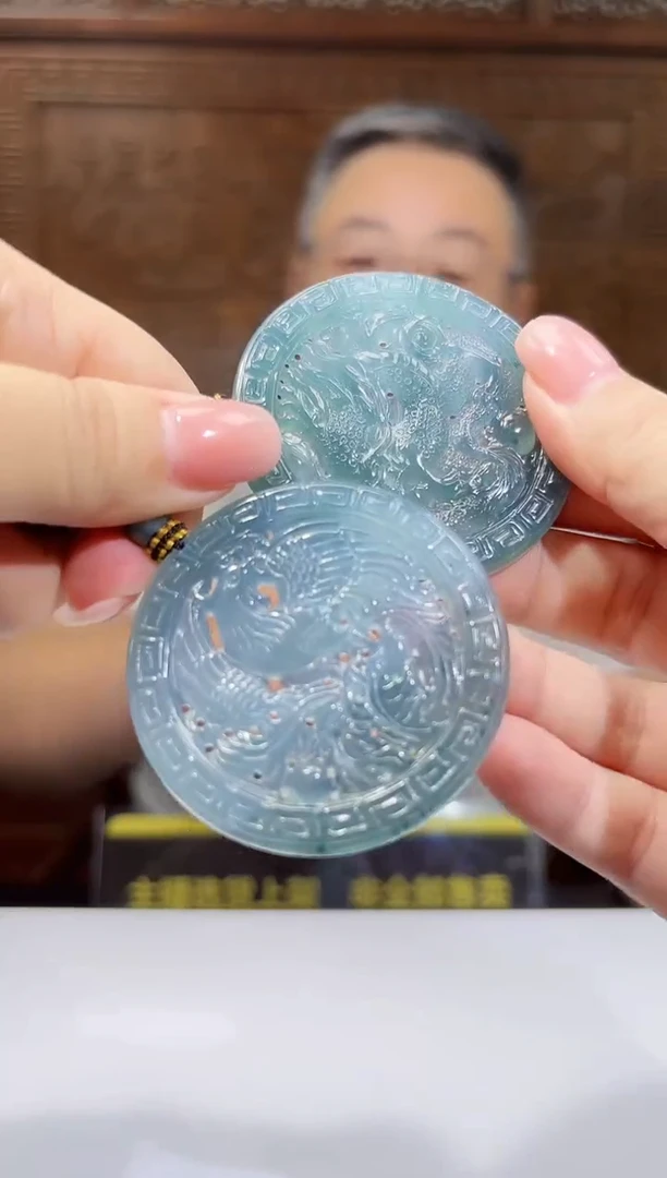 未镶嵌定制翡翠13/0926/C/发其一件/一对