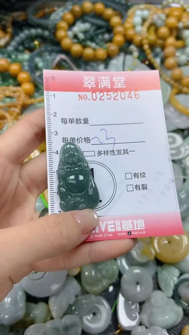 未镶嵌挂件翡翠闪购0252046