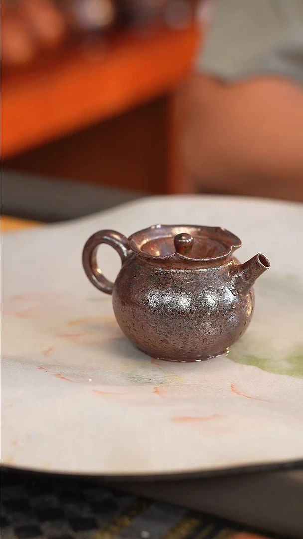 茶壶紫砂原矿手工制作