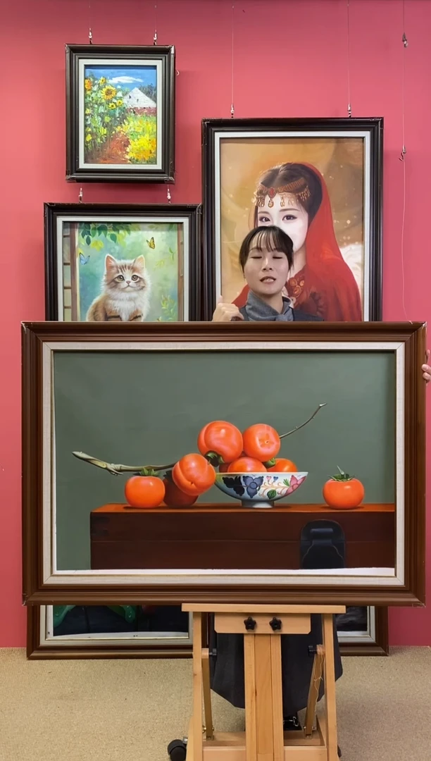 油画—****天尺寸60*90画芯（不含框）