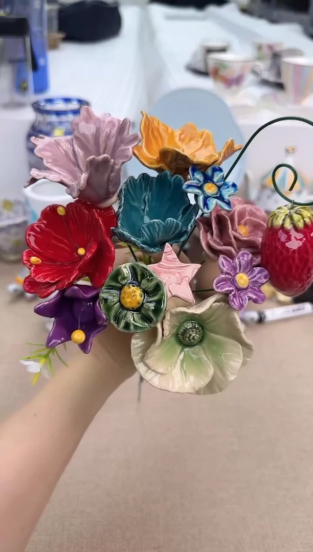 瓷片12只辰辰的瓷器好看到爆