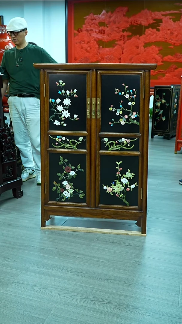 百宝嵌柜子百宝嵌柜子