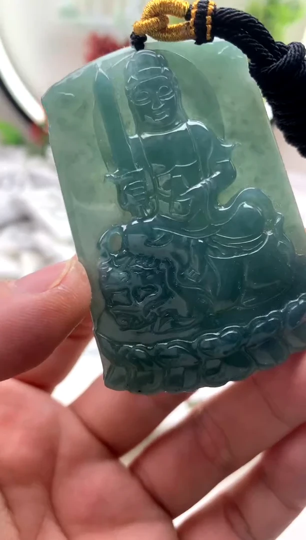 【闪购商品】翡翠颈饰未镶嵌文殊